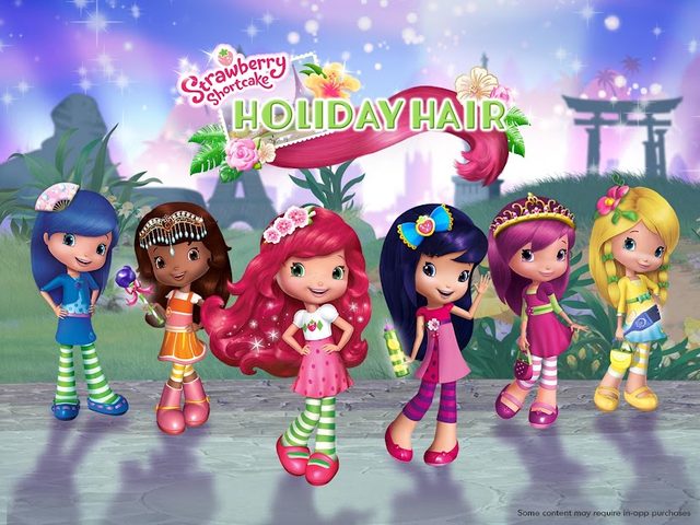 Screenshot 6: Strawberry Shortcake Holiday Hair