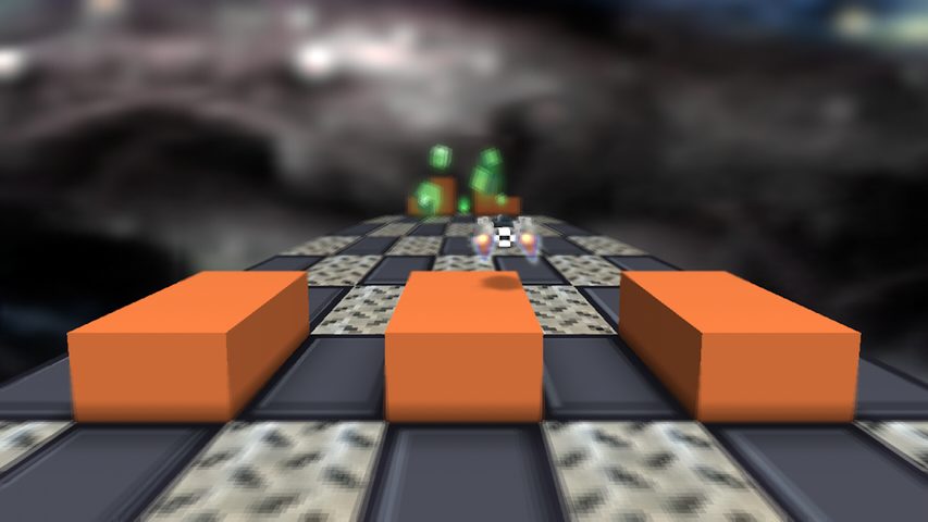 Screenshot 5: Voxel Road