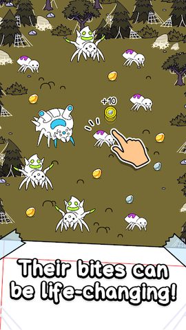 Screenshot 2: Spider Evolution: Merge & Create Mutant Bugs: Idle