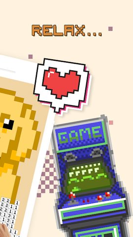 Screenshot 2: Coloring Pixels