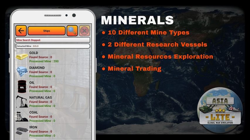 Screenshot 5: Global War Simulation - Asia LITE