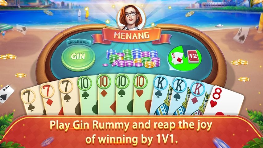 Screenshot 2: Gin Rummy - Texas Poker