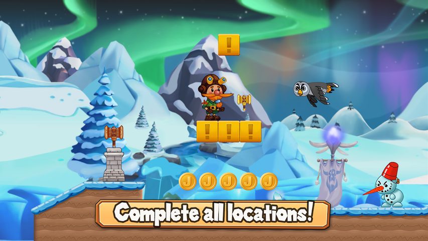 Screenshot 3: Jake's Adventure: Classic arcade & platform games!