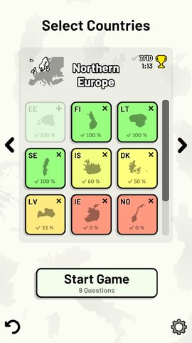 Screenshot 21: Countries of Europe Quiz