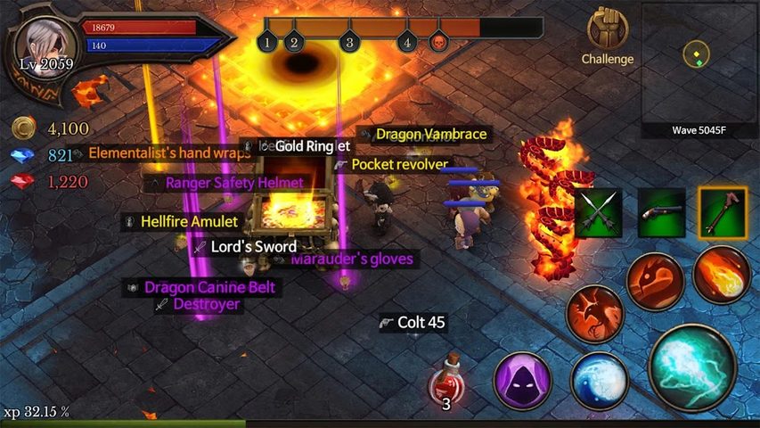 Screenshot 1: Dungeon Chronicle