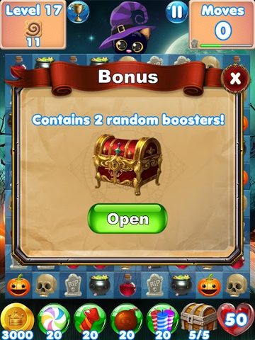 Screenshot 15: Halloween Games 2 - fun puzzle games match 3 games