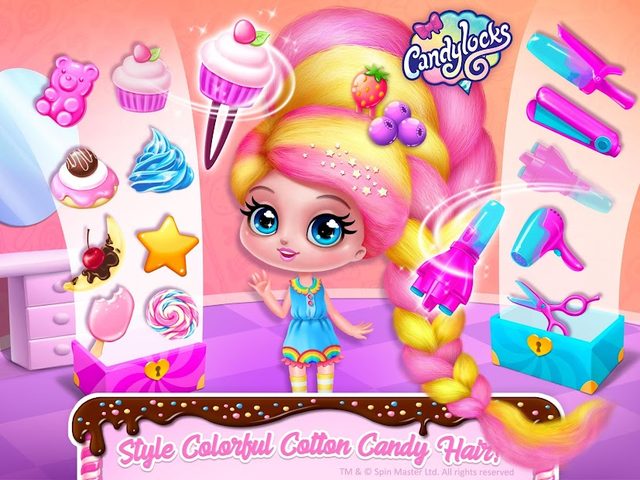 Screenshot 14: Candylocks Hair Salon - Style Cotton Candy Hair