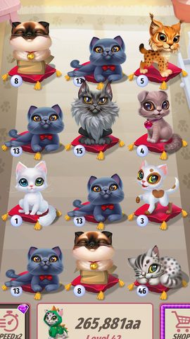 Screenshot 2: Catopedia - Merge My Cat
