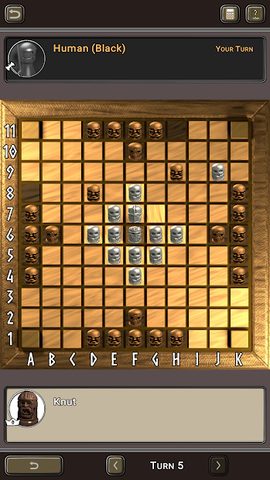 Screenshot 1: Hnefatafl