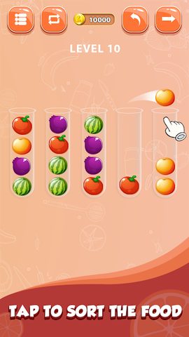 Screenshot 1: Kitchen Sort: Ball Sort Puzzle