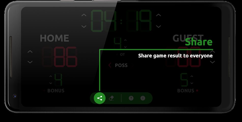 Screenshot 8: Basketball Scoreboard
