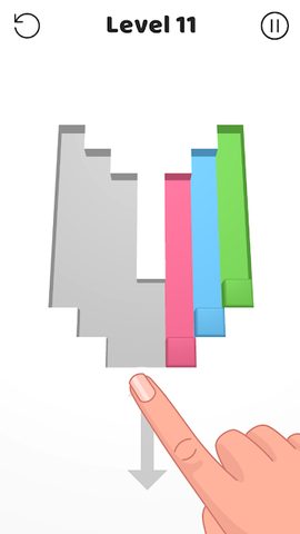 Screenshot 1: Color Swipe