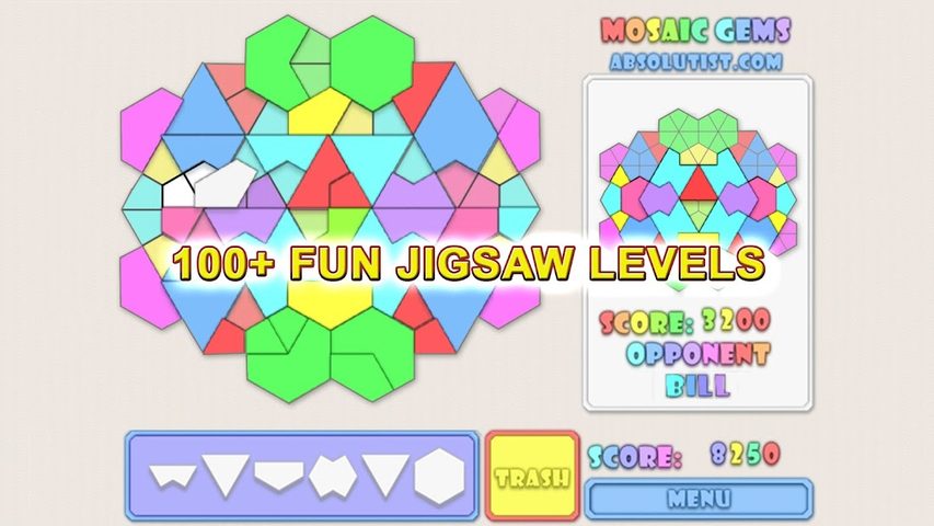 Screenshot 16: Mosaic Gems: Jigsaw Puzzle