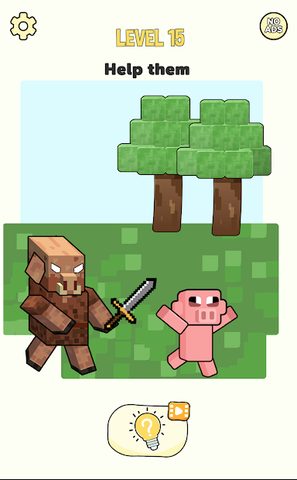 Screenshot 4: Stickman Craft - Brain Puzzle Games