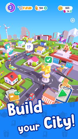 Screenshot 3: Merge Mayor - Match Puzzle
