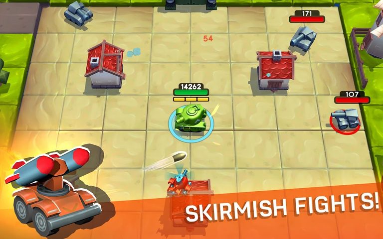 Screenshot 4: Tankhalla: New casual offline tank arcade game