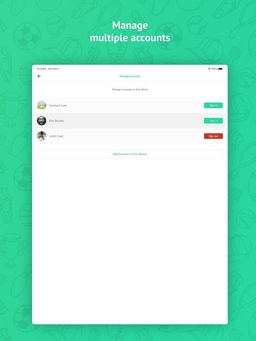 Screenshot 11: Teamy: app for sports teams