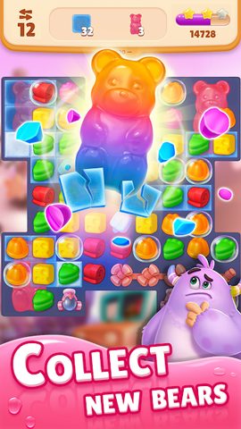 Screenshot 6: Match 3 Games - Sweet Crunch