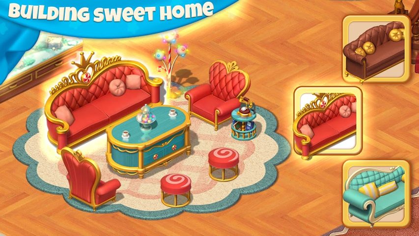 Screenshot 8: Candy Manor - Home Design