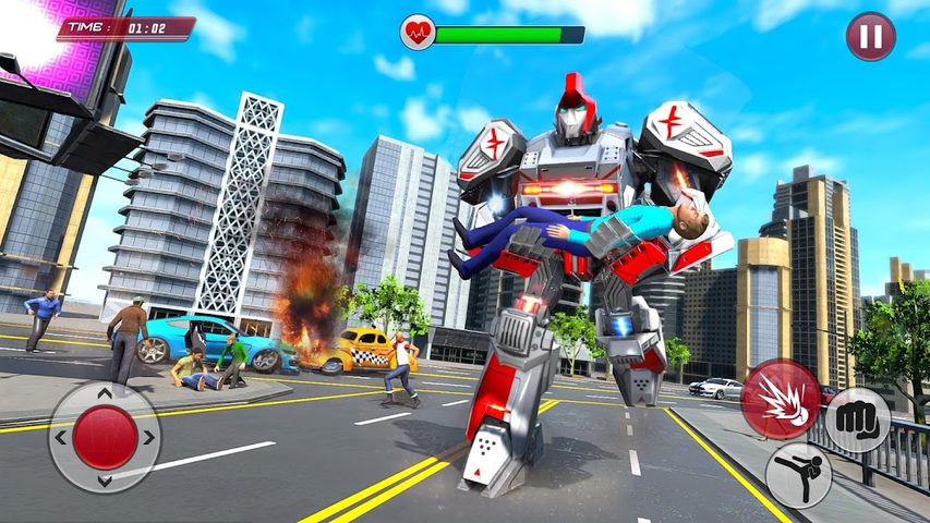 Screenshot 10: Ambulance Robot Car Transform