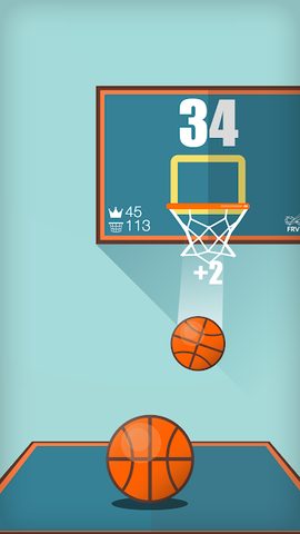 Screenshot 4: Basketball FRVR - Dunk Shoot
