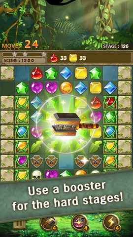 Screenshot 5: Jewels Jungle : Match 3 Puzzle