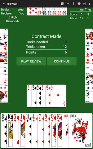 Screenshot 19: Bid Whist by NeuralPlay