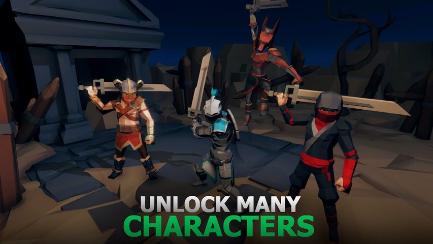 Screenshot 3: Restless Dungeon - Roguelike Hack 'n' Slash