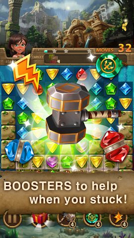 Screenshot 22: Jewels Atlantis: Puzzle game