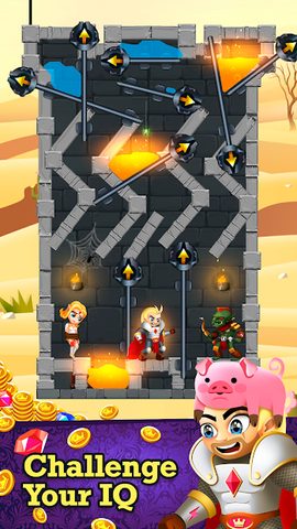 Screenshot 5: Rescue Knight - Hero Cut Puzzl