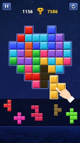 Screenshot 4: Block Puzzle-Free Classic Block Puzzle Game