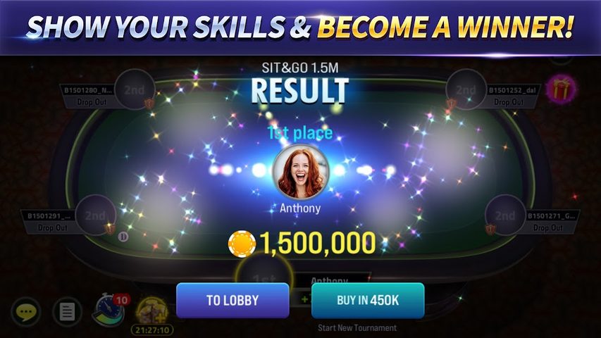 Screenshot 11: Poker Texas Holdem Face Online