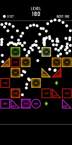 Screenshot 3: Bricks Breaker Gravity : Bricks Ball Crusher Game