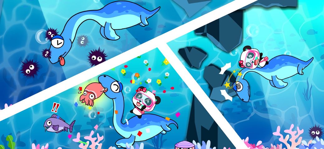 Screenshot 2: Baby Panda’s Dinosaur Planet 4+