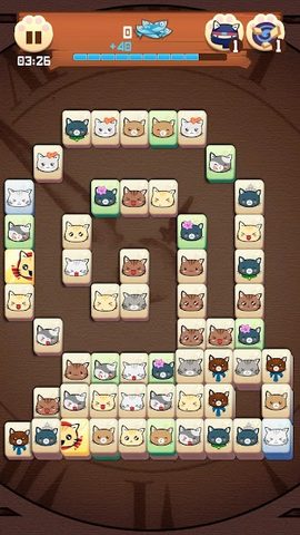 Screenshot 5: Hungry Cat Mahjong HD