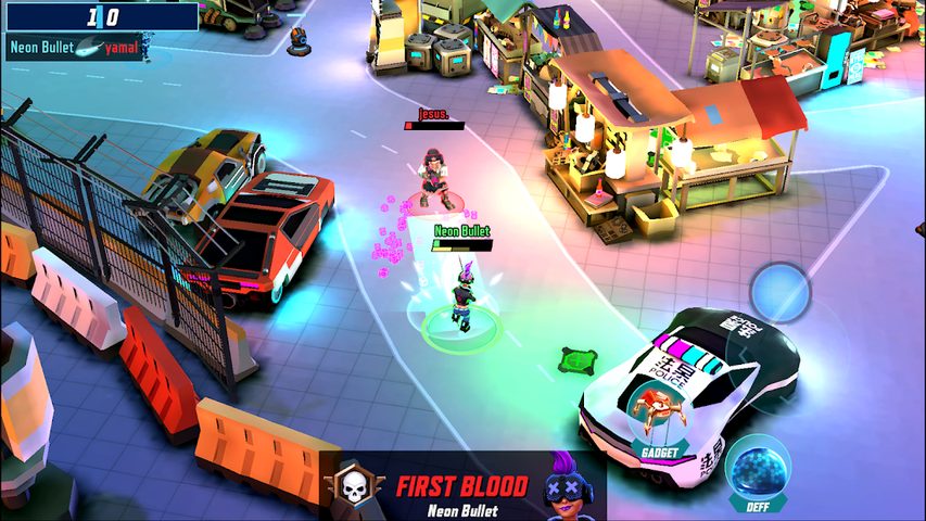 Screenshot 6: Gridpunk - 3v3 PvP Shooter