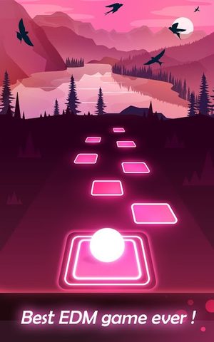 Screenshot 5: Tiles Hop: EDM Rush!