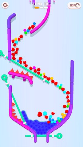 Screenshot 2: Garden Balls - Pin Pull Games