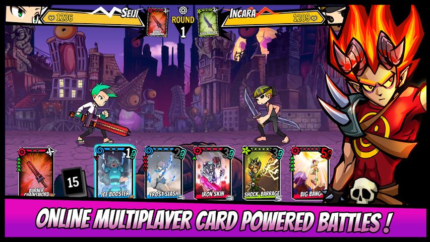 Screenshot 1: Fighters of Fate: Anime Battle