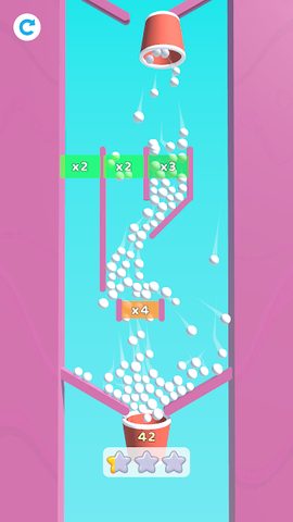 Screenshot 2: Golf Balls - Collect and multiply