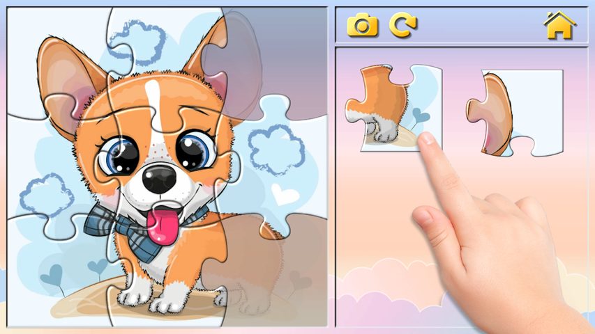 Screenshot 2: Toddler Puzzles for Girls