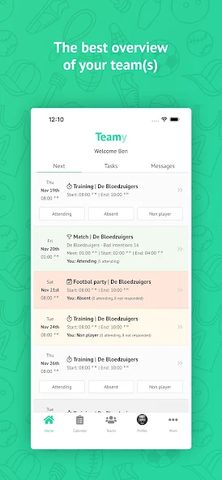 Screenshot 17: Teamy: app for sports teams