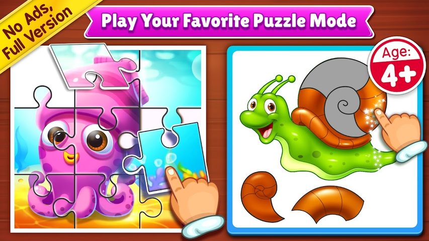 Screenshot 1: Puzzle Kids: Jigsaw Puzzles