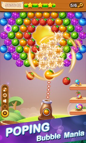 Screenshot 3: Fruit Bubble Pop 2