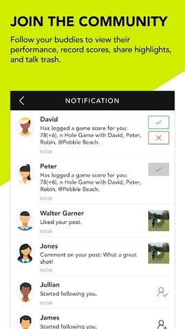 Screenshot 3: Zepp Golf Swing Analyzer