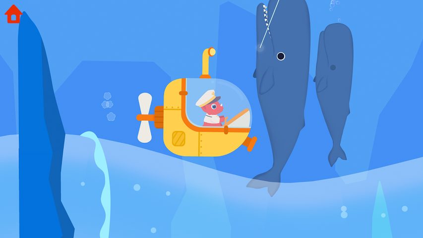 Screenshot 8: Dinosaur Submarine - for kids