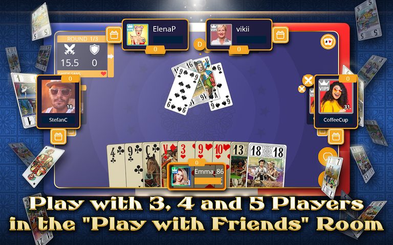 Screenshot 10: VIP Tarot - French Tarot Online Card Game