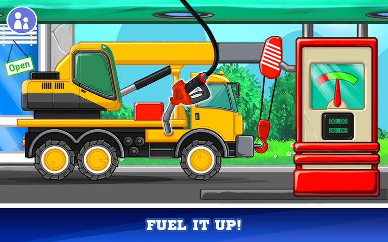 Screenshot 4: Kids Cars Games! Build a car and truck wash!