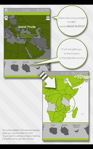 Screenshot 8: Enjoy Learning World Map Puzzle