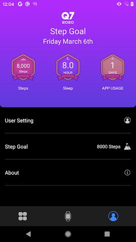 Screenshot 4: Q7 Wearables